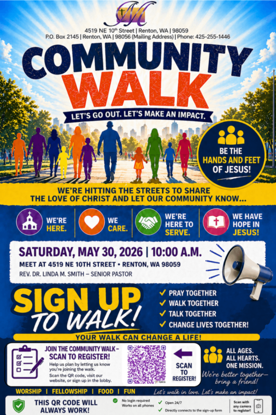Community Walk flyer